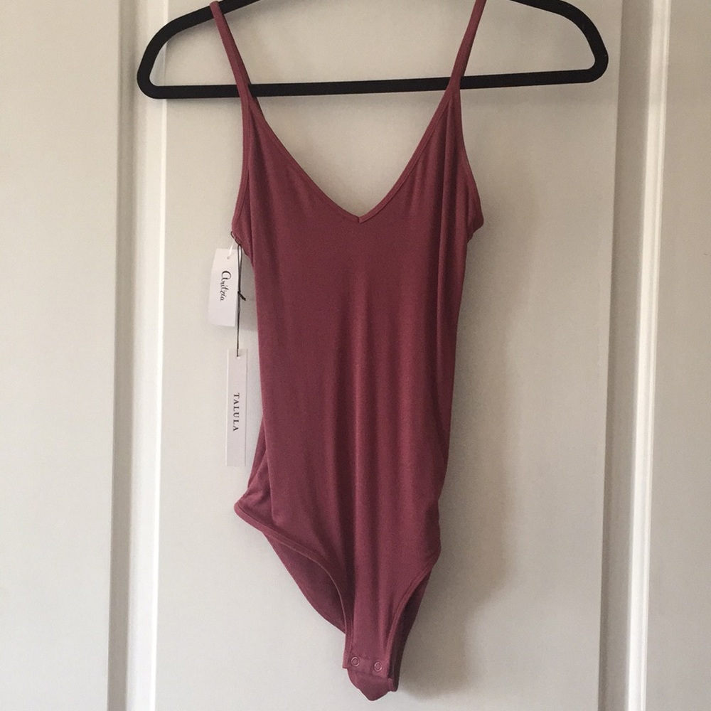 Purple aritzia bodysuit never worn with tags
